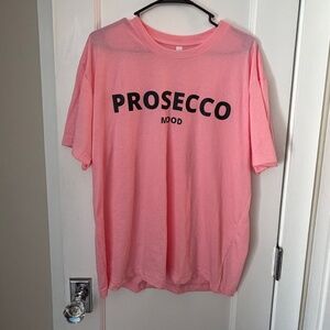 PROSECCO MOOD Graphic T-Shirt – Size Large
